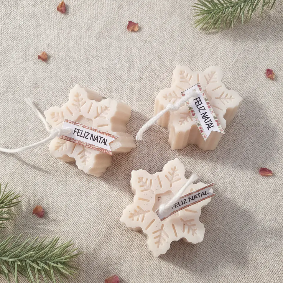 Vela Floquinho de Neve 1