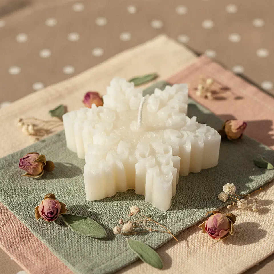 Vela Floco de Neve Nature 1