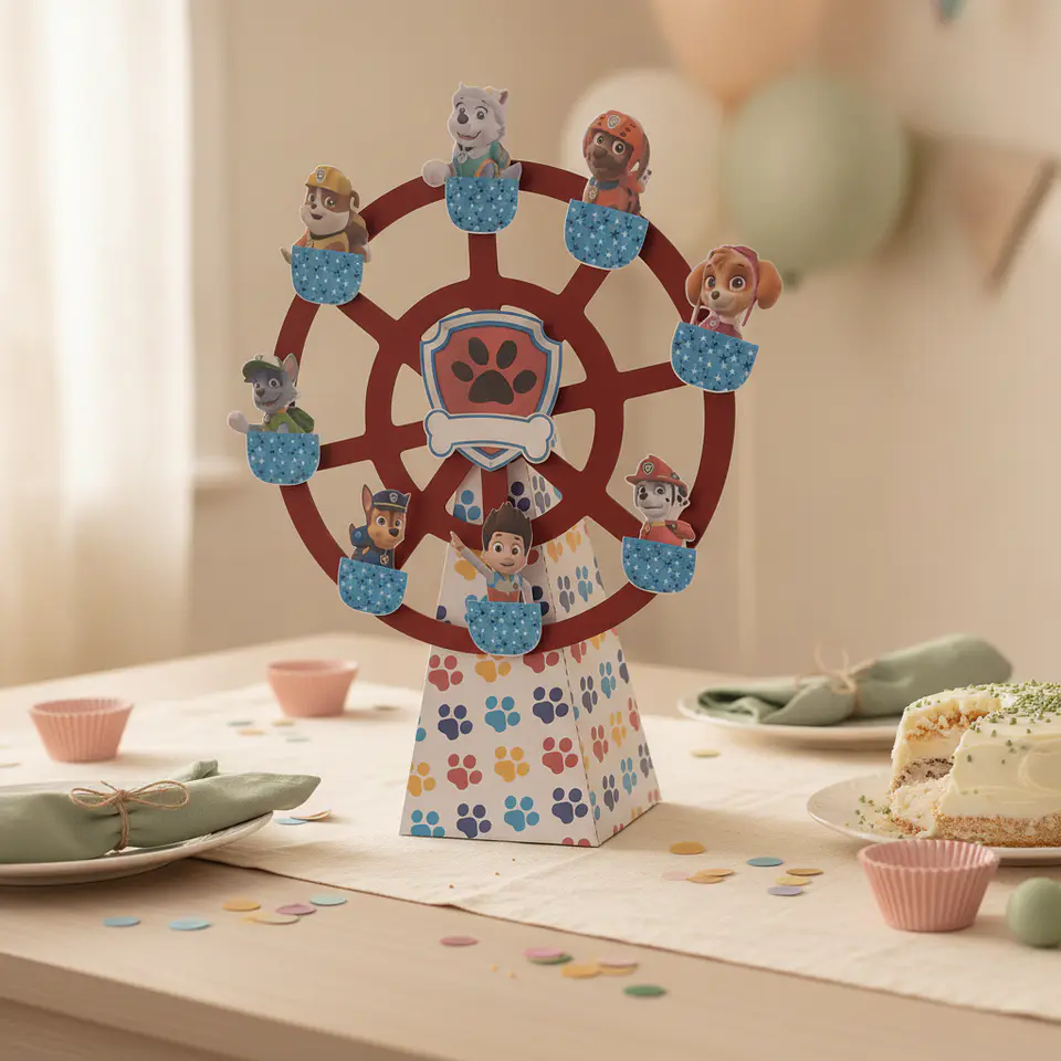 Roda Gigante Decorativa | Festas 3