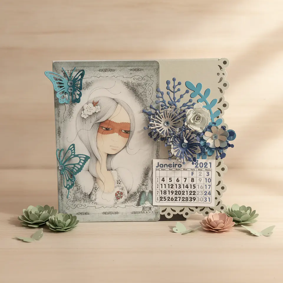 Calendário de Mesa Mirabelle Santoro 7