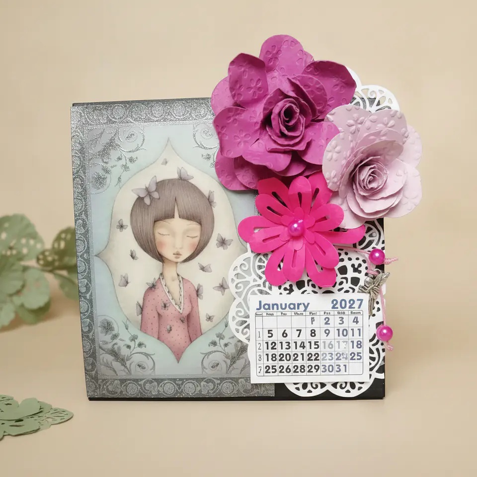 Calendário de Mesa Mirabelle Santoro 10