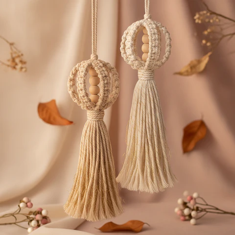 Bola de Natal | macramé