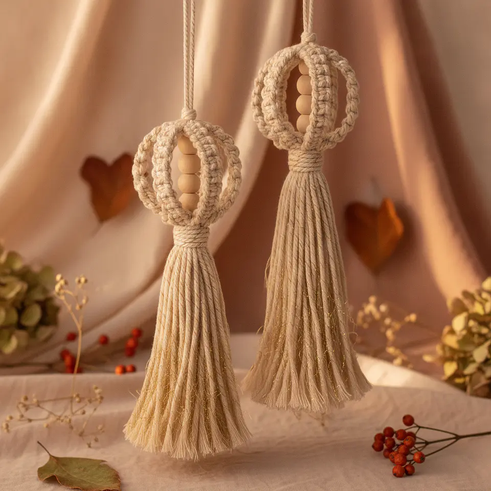 Bola de Natal | macramé 3