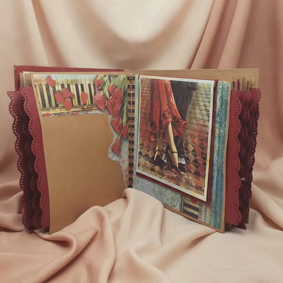Álbum Tango – Coleção Desire (Stamperia) 29