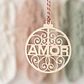Bola de Natal Amor - Thumbnail 3
