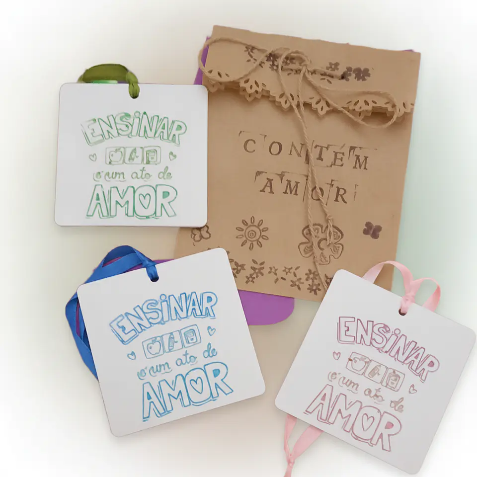 Pack Revenda — Placas Ensinar com Amor 2