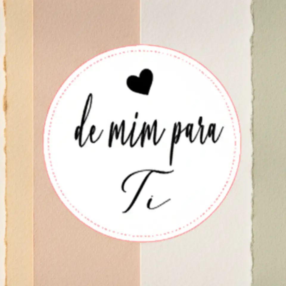 Pack Revenda — Etiqueta Autocolante De Mim Para Ti 1
