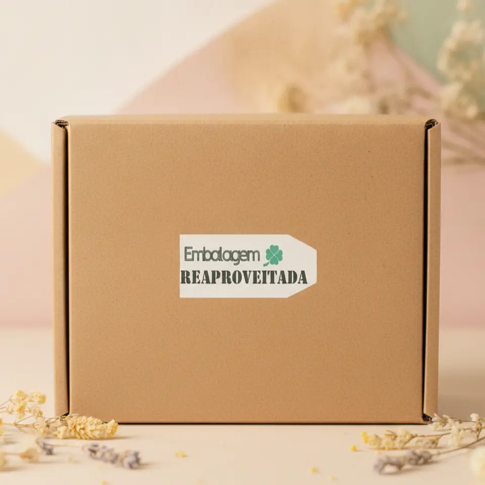 Pack - Etiqueta Autocolante Embalagem Reaproveitada 1