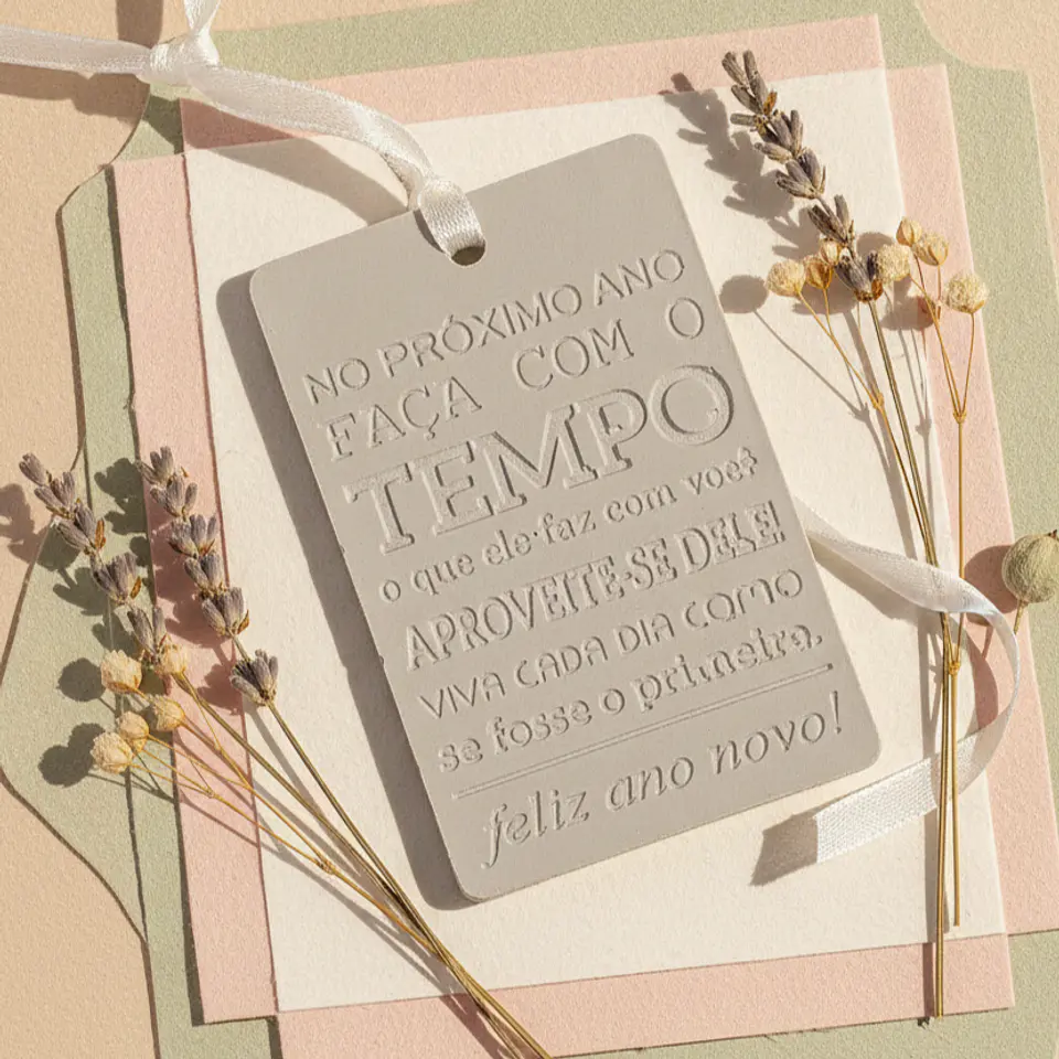Plaquinha Faça com o Tempo 6