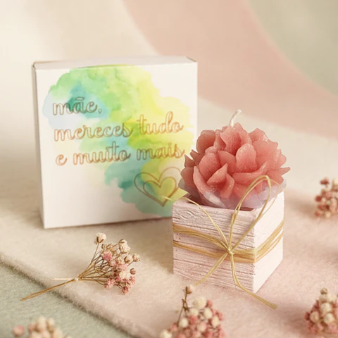 Flor de Carinho — Mini Gift Dia da Mãe
