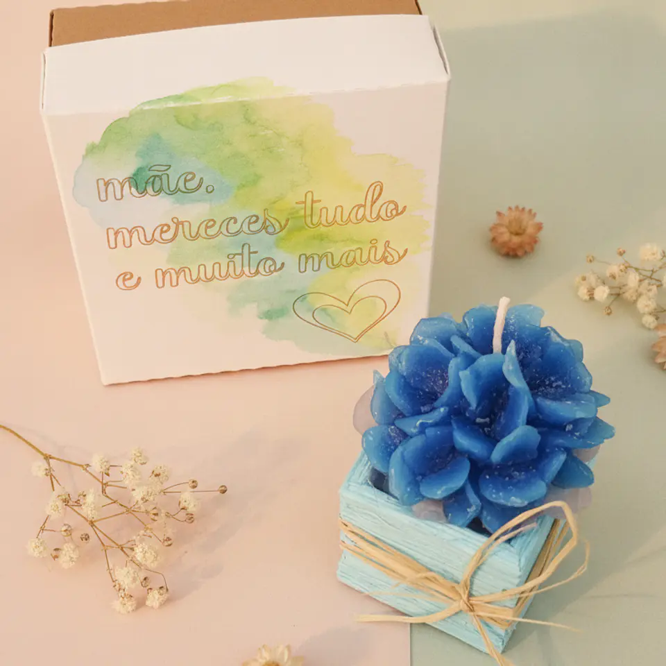 Flor de Carinho — Mini Gift Dia da Mãe 2
