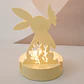 Coelhinho de Luz – Porta-Vela em Gesso Cerâmico - Thumbnail 2