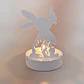 Coelhinho de Luz – Porta-Vela em Gesso Cerâmico - Thumbnail 3