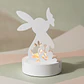 Coelhinho de Luz – Porta-Vela em Gesso Cerâmico - Thumbnail 1