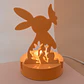 Coelhinho de Luz – Porta-Vela em Gesso Cerâmico - Thumbnail 8