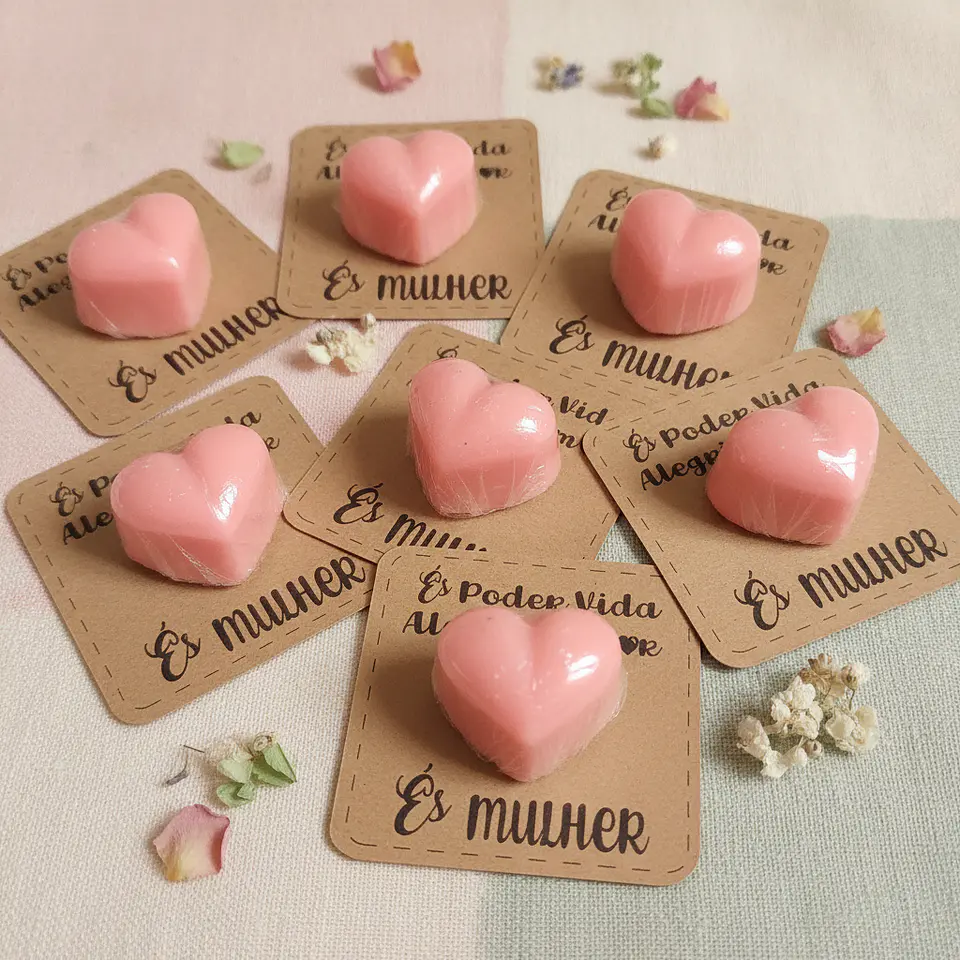 Mini Coração Glicerina Alfazema 5