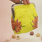 Bolsinha Amarelo Florida – Estilo Avó - Thumbnail 2