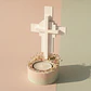 Jesus Vive – Porta-Vela em Gesso Cerâmico - Thumbnail 6