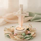 Jesus Vive – Porta-Vela em Gesso Cerâmico - Thumbnail 1