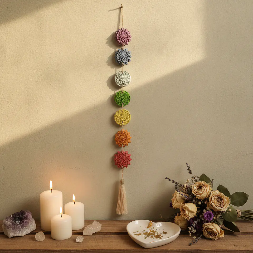Corrente Mandalinhas dos Chakras 5