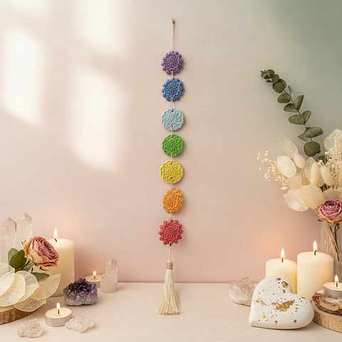 Corrente Mandalinhas dos Chakras
