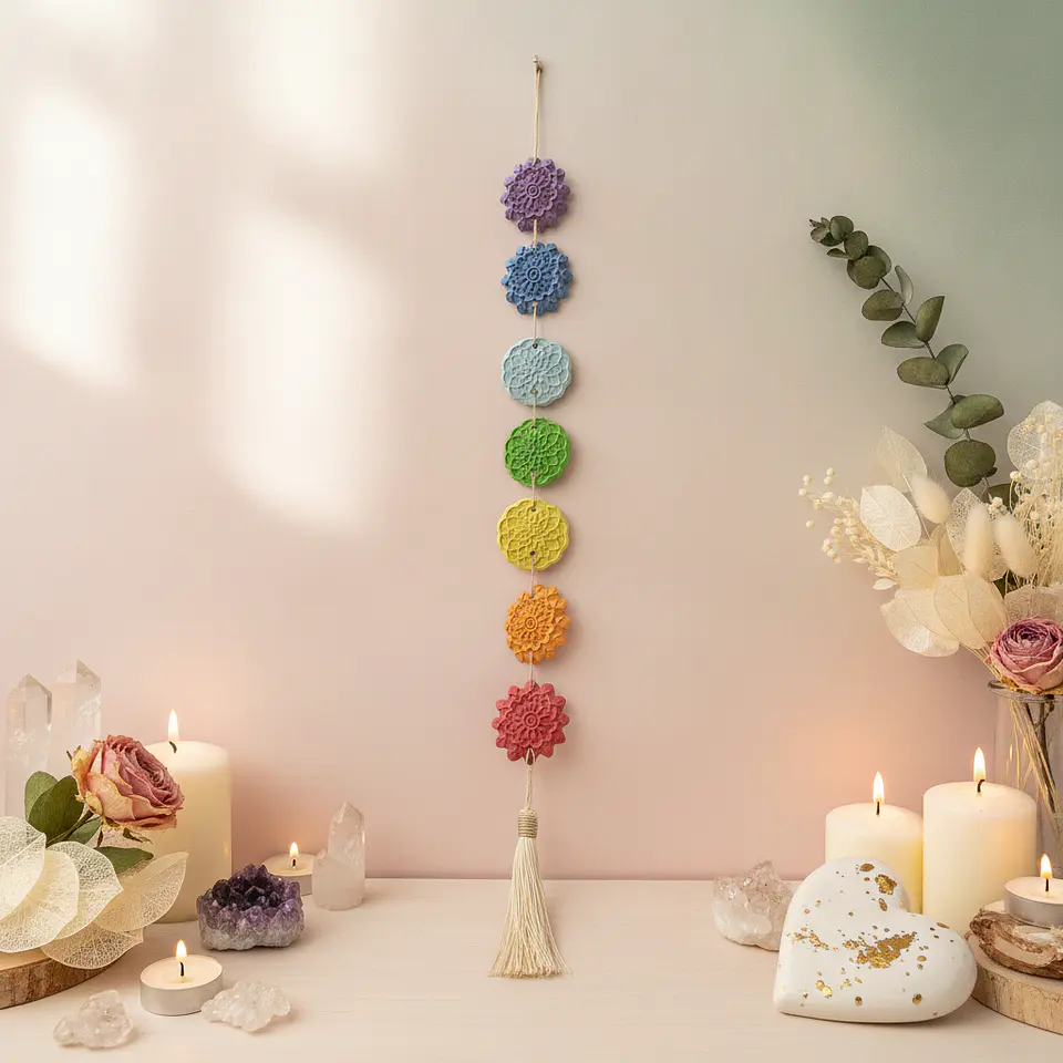 Corrente Mandalinhas dos Chakras 1