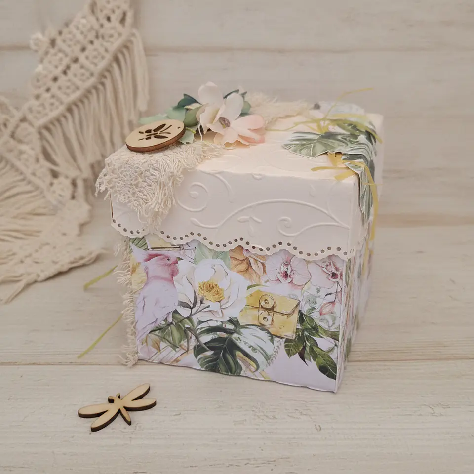 Caixa Boho Casamento — Convite para Padrinhos 4