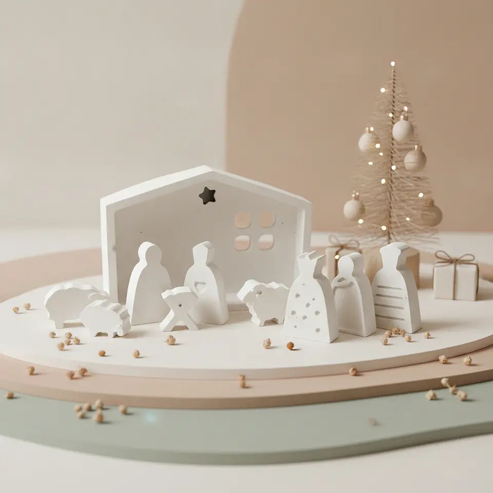 Presépio Infantil Minimalista 5