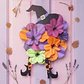 Halloween decoração porta  Bruxa Florida - Thumbnail 3