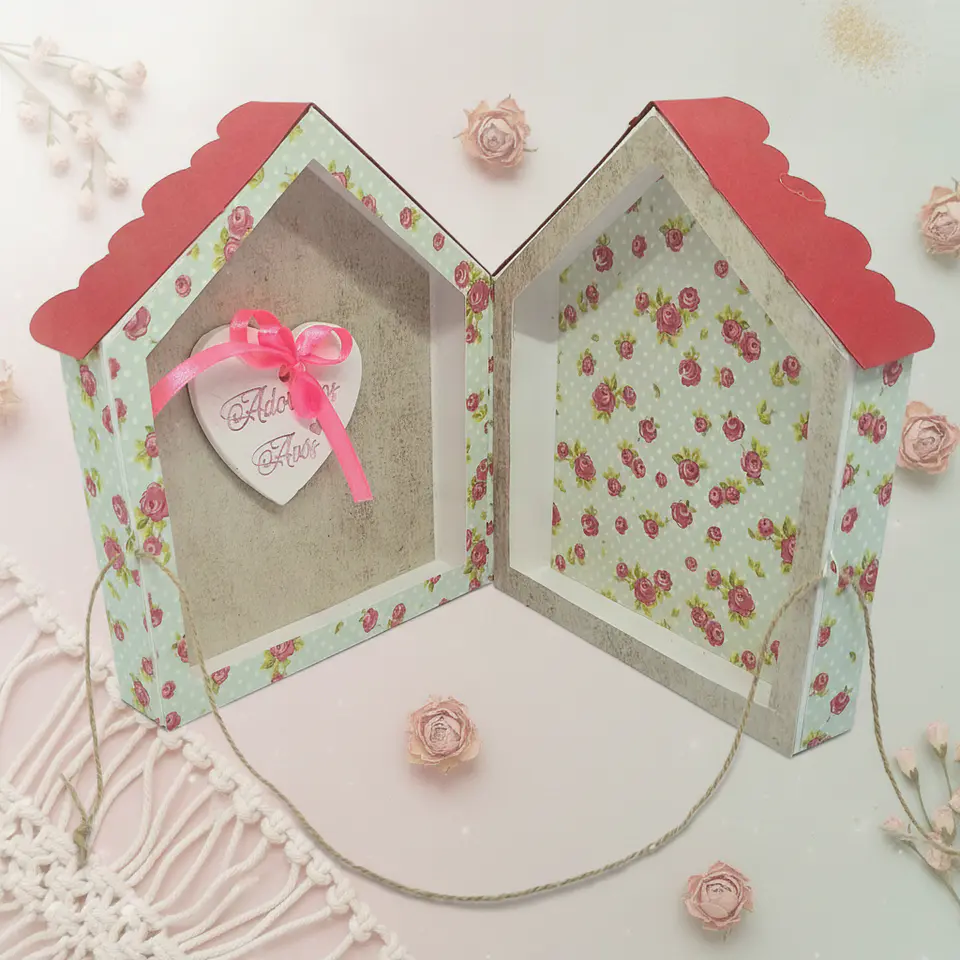 Casinha dos Avós – Coração em Gesso & Espaço para Foto 7