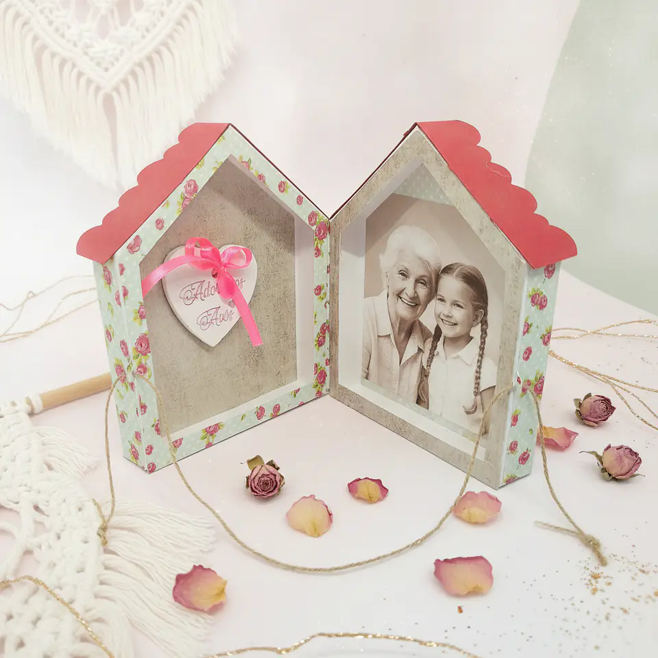Casinha dos Avós – Coração em Gesso & Espaço para Foto 8