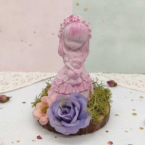 Princesa Sissi no jardim