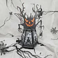 Lanterna Árvore Assombrada | Decoração Halloween - Thumbnail 1