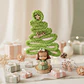 Anjinhos com Arvore Natal verde - Thumbnail 1