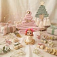 Anjinhos com Arvore Natal Rosa - Thumbnail 2
