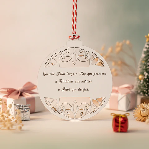 Bola Natal Mensagem Desejos