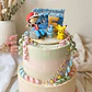 Topo Bolo Aniversário em Biscuit - Thumbnail 1
