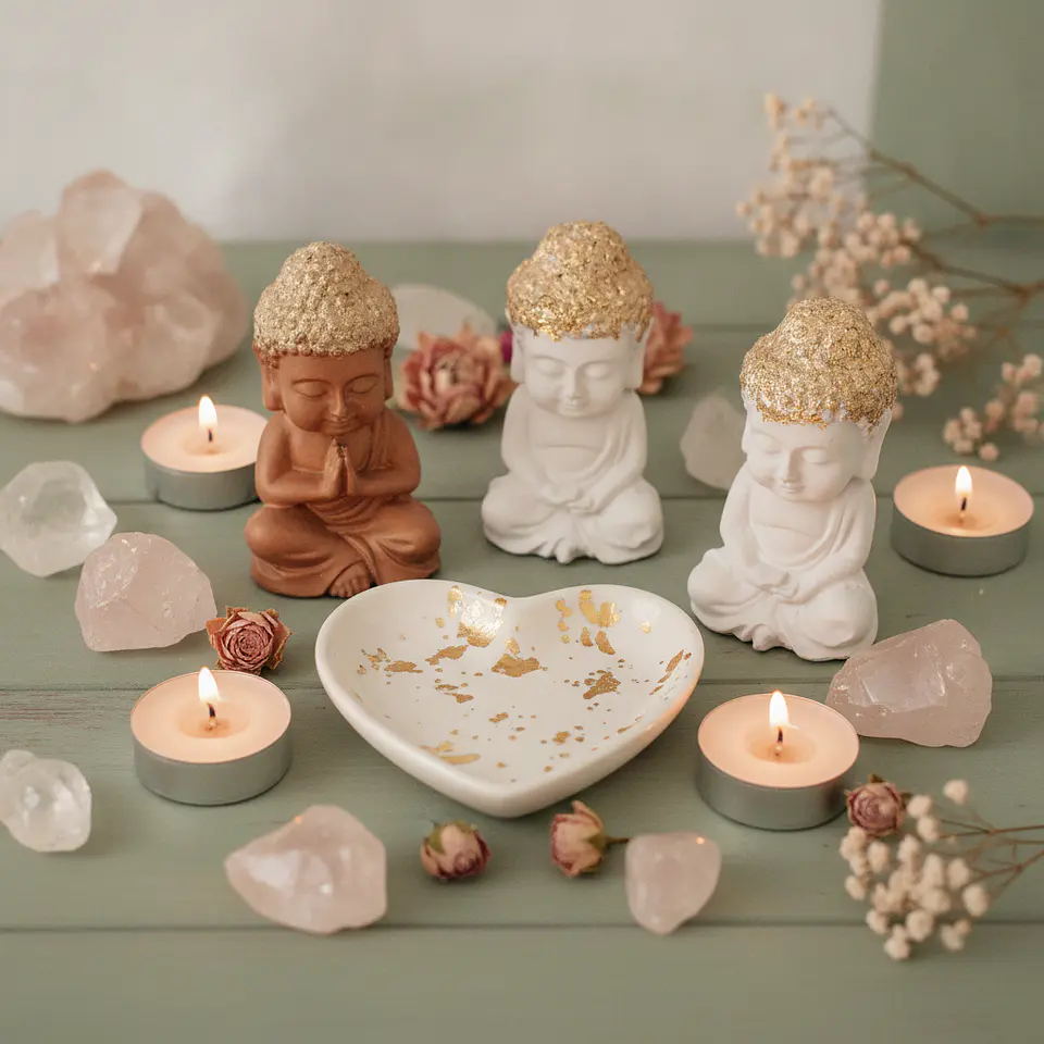 Budazinho Decorativo em Gesso 1