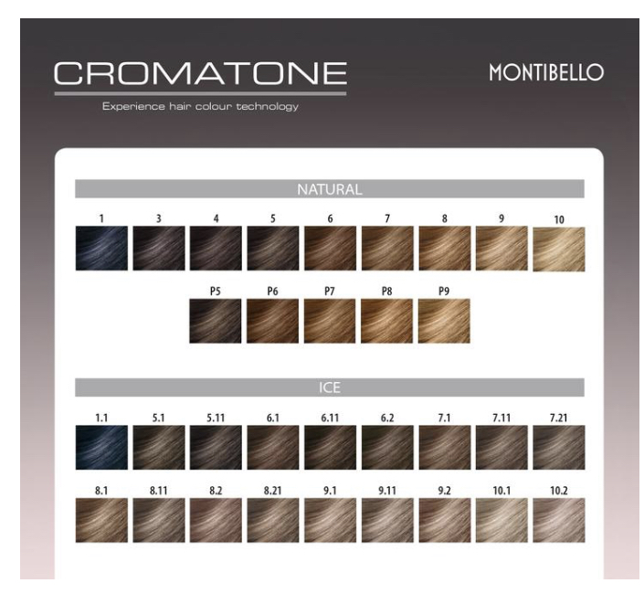 Tintura Cromatone 60g con Oxidante 20volumen 60ml
