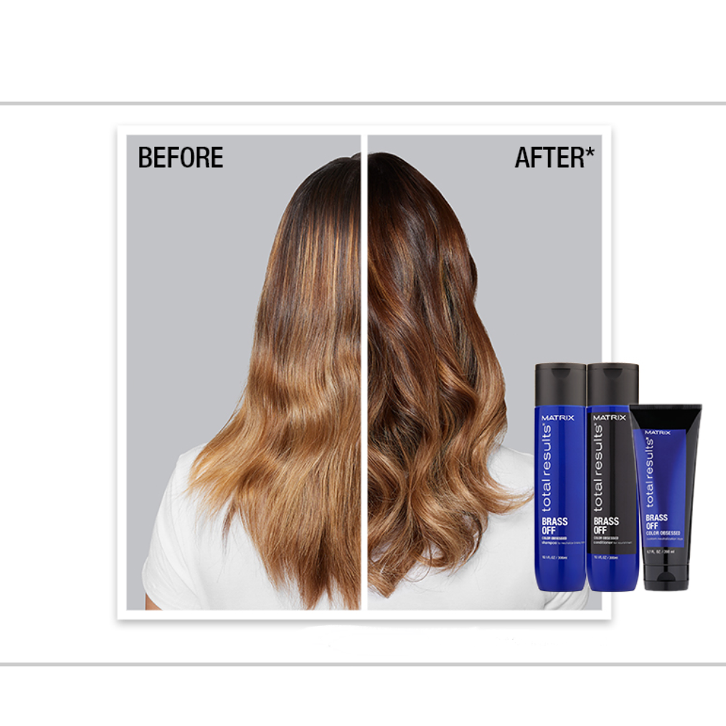 Acondicionador matrix Brass Off 300ml  3