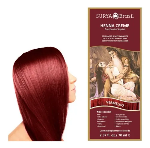 Henna Surya Vermelho 70ml 