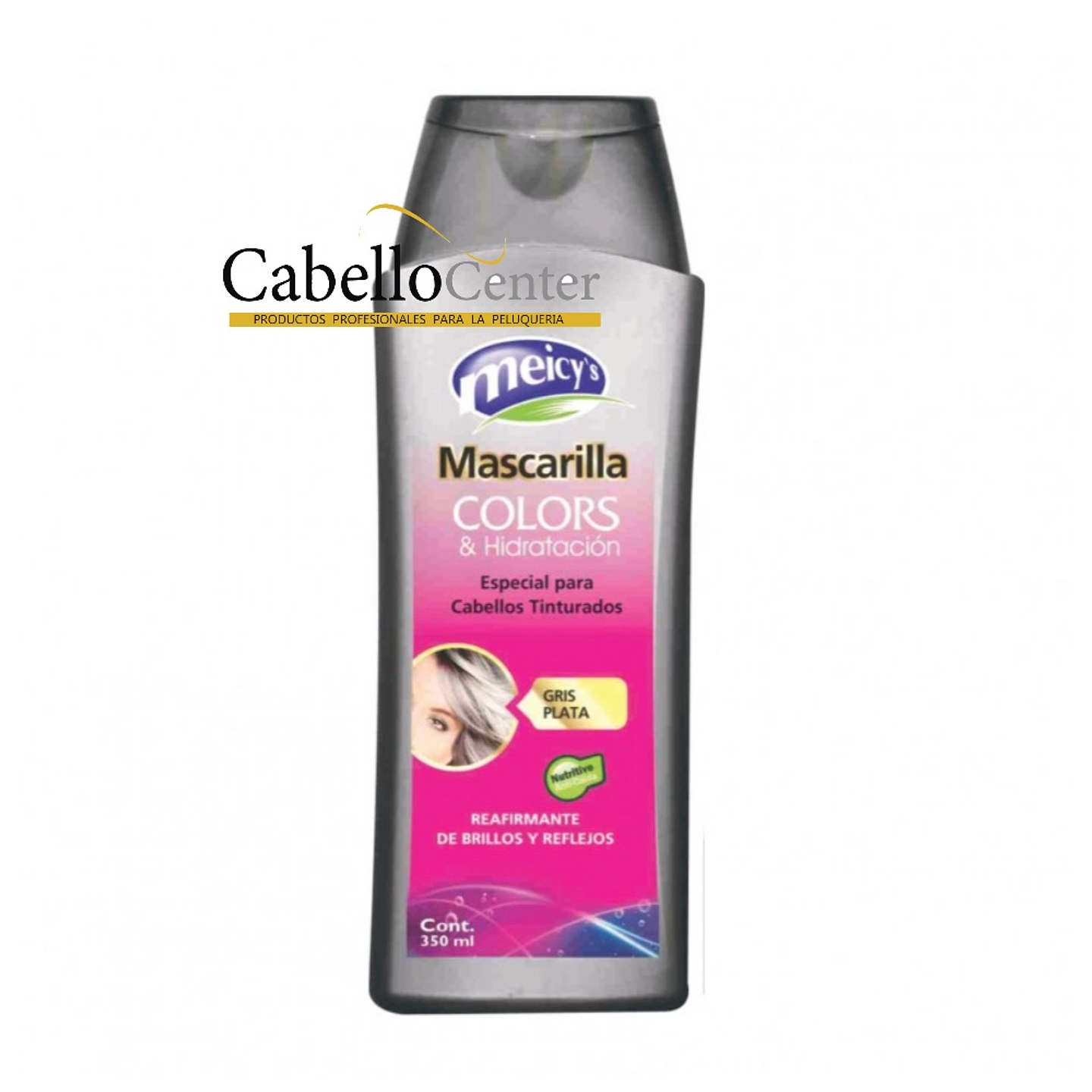 Mascarilla Colors Gris Plata 350ml  1