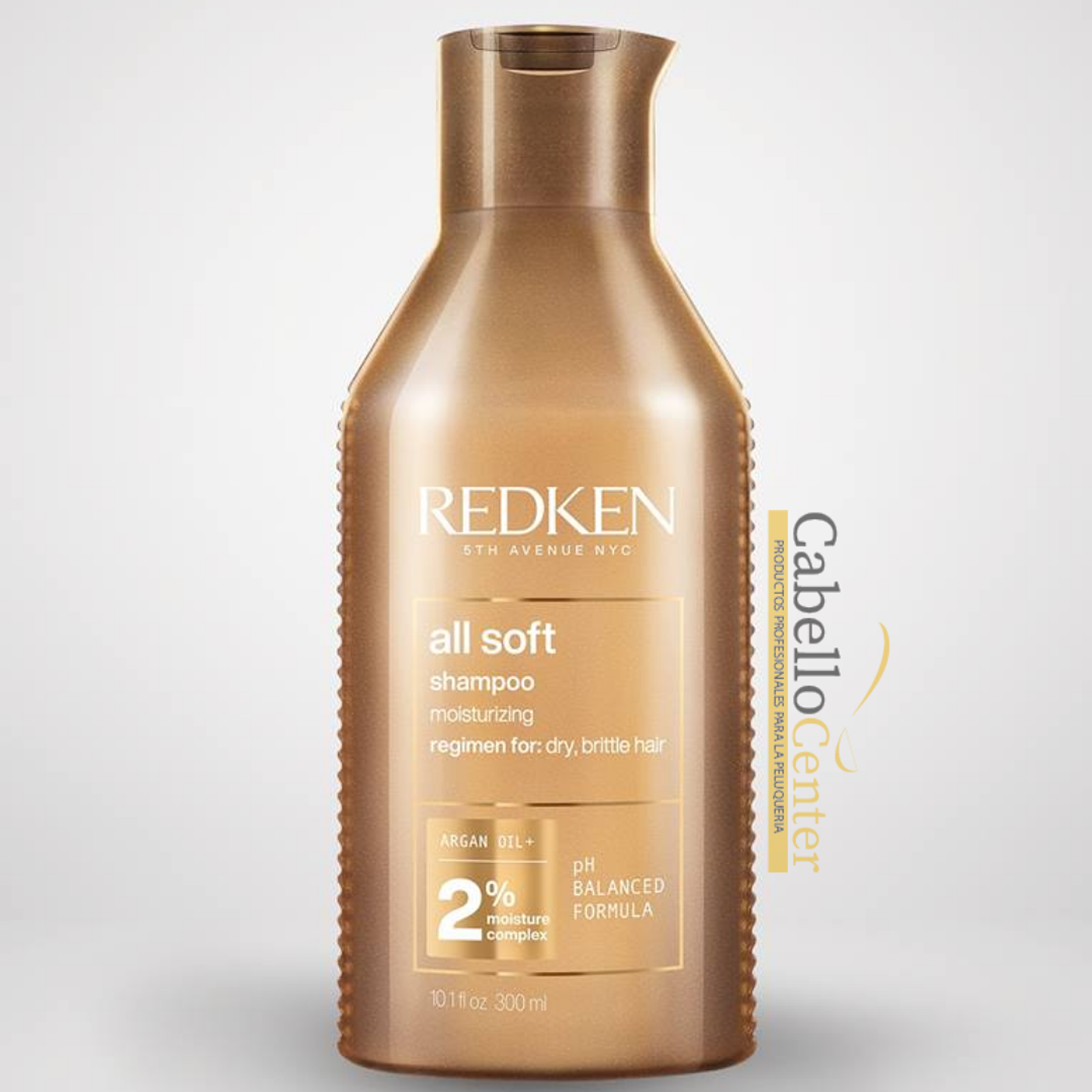 SHAMPOO REDKEN ALL SOFT PARA CABELLOS SECOS Y QUEBRADIZOS 300ml 1