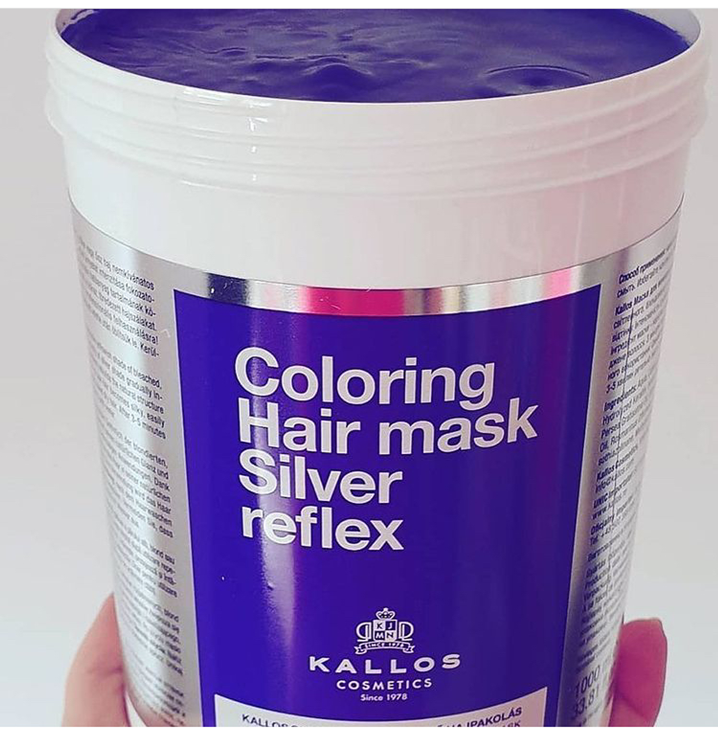 Crema Matizadora Violeta Kallos 1000ml  2