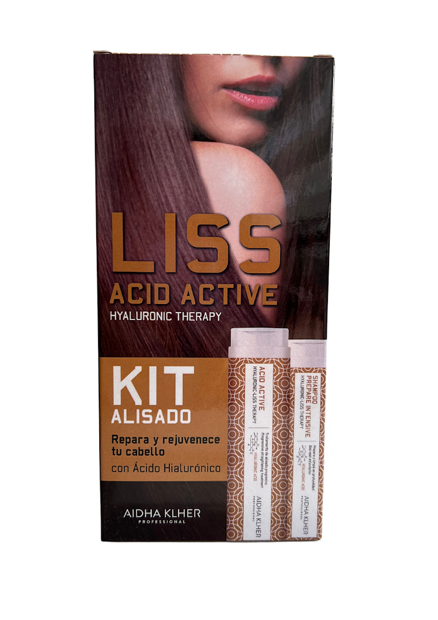 Kit Alisado Aidha Klher LISS ACID ACTIVE 300ml 3