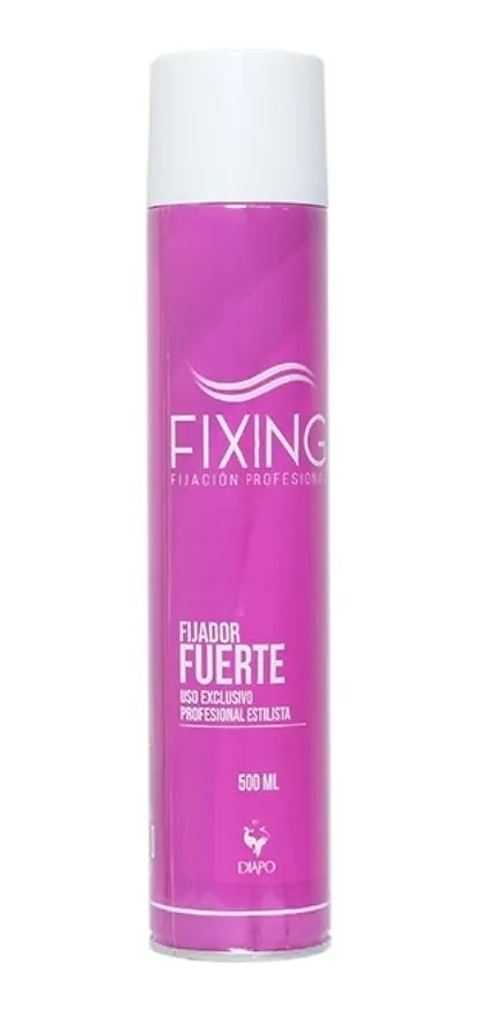 Laca Spray Fijador Fixing  FUERTE 500ml 
