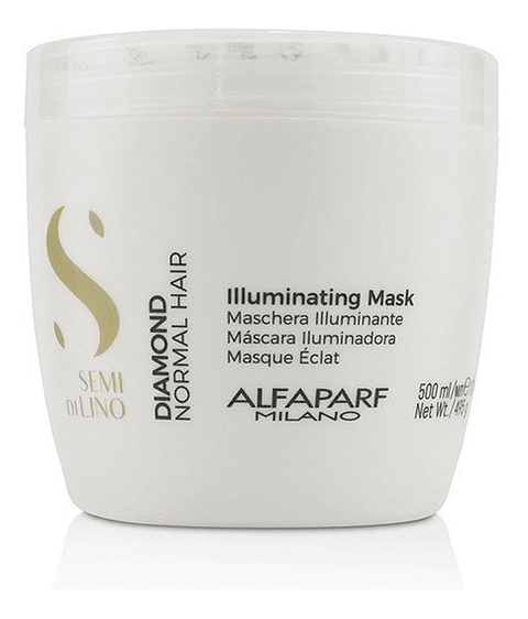 mask semi di lino diamond llluminating  de 500 ml