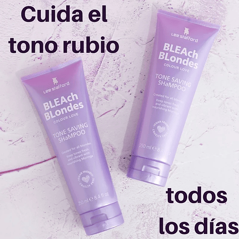 shampoo+ acondicionador para rubio 250ml