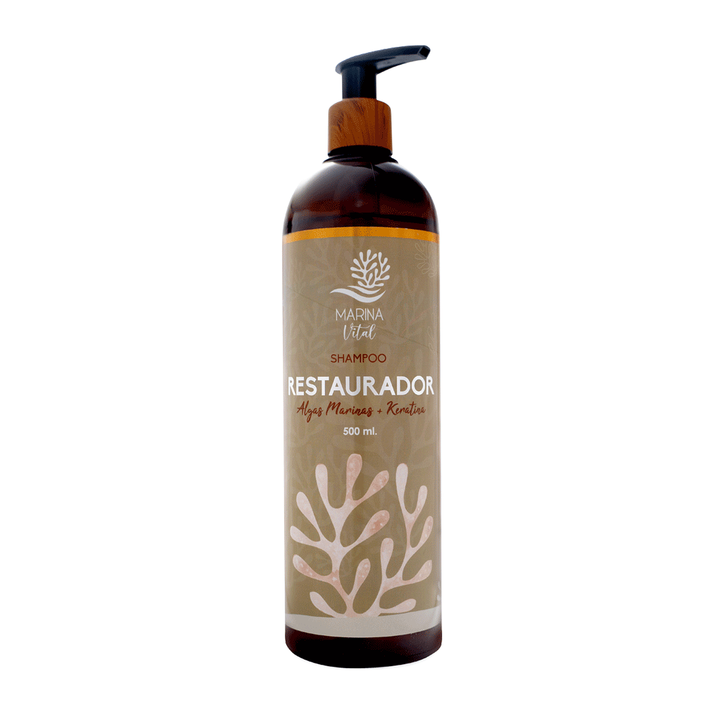 Shampoo Restaurador 500ml  alga marina 1