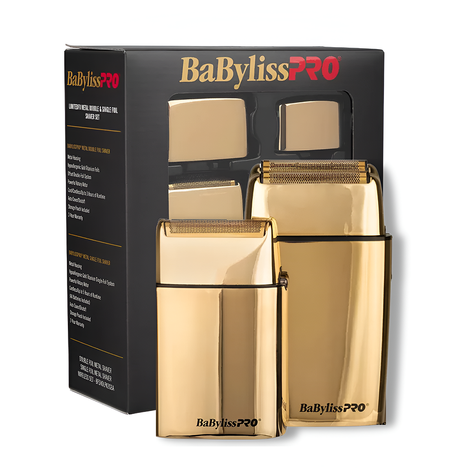 MAQUINA SHAVER GOLD COLLECTION KIT BABYLISS  3
